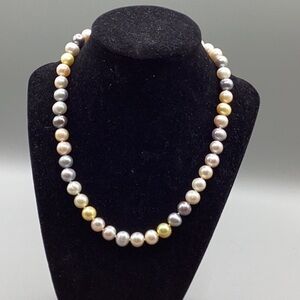 Honora Pastel Freshwater Pearls 9mm Necklace